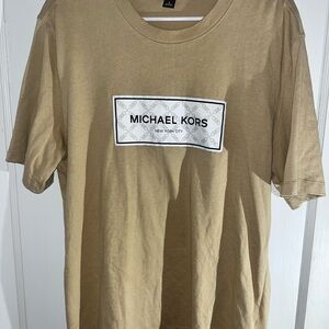 Michael Kors Beige Logo Tee
